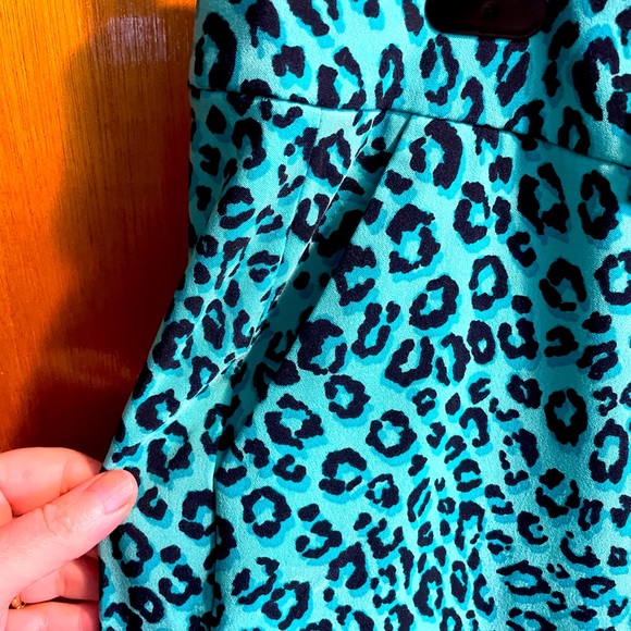 Aqua cheetah print pants - Picture 3 of 6